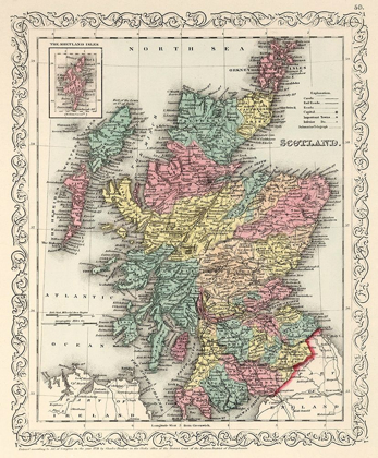 Picture of SCOTLAND - DESILVER 1859
