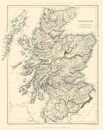 Picture of SCOTLAND - CHAPMAN 1847