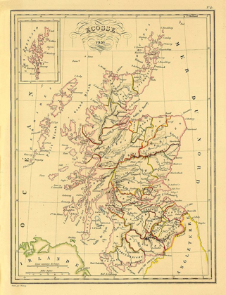 Picture of SCOTLAND - THIERRY 1831