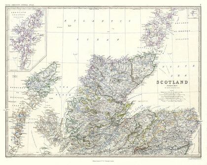 Picture of SCOTLAND - NORTHERN SHEET - JOHNSTON