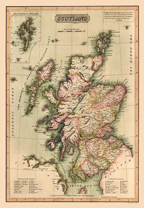 Picture of SCOTLAND - VALLANCE 1814