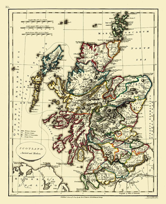 Picture of SCOTLAND - ANCIENT AND MODERN - PATTERSON 1804