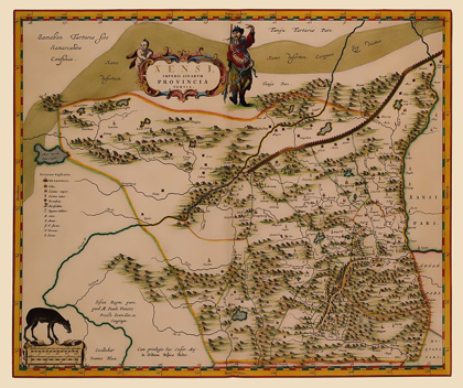 Picture of SHAANXI PROVINCE CHINA - BLAEU 1655