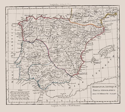 Picture of SPAIN PORTUGAL - DELAMARCHE 1790