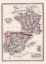 Picture of EUROPE SPAIN FRANCE PORTUGAL - JOHNSON 1865