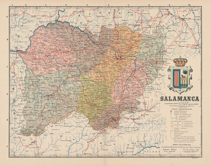 Picture of SALAMANCA SPAIN EUROPE - MARTIN 1911
