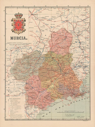 Picture of MURCIA SPAIN EUROPE - MARTIN 1911