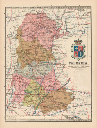 Picture of PALENCIA SPAIN EUROPE - MARTIN 1911