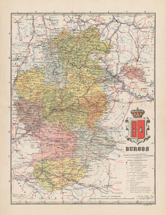 Picture of BURGOS SPAIN EUROPE - MARTIN 1911