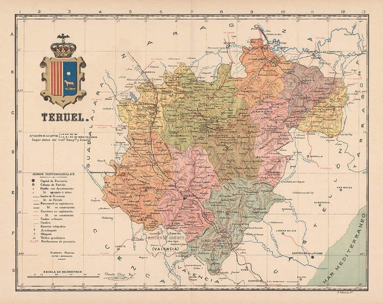 Picture of TERUEL SPAIN EUROPE - MARTIN 1911