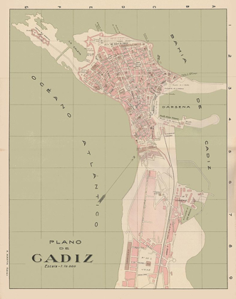 Picture of CADIZ SPAIN EUROPE - MARTIN 1920