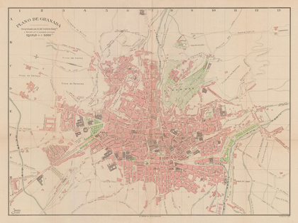 Picture of GRANADA SPAIN EUROPE - MARTIN 1920