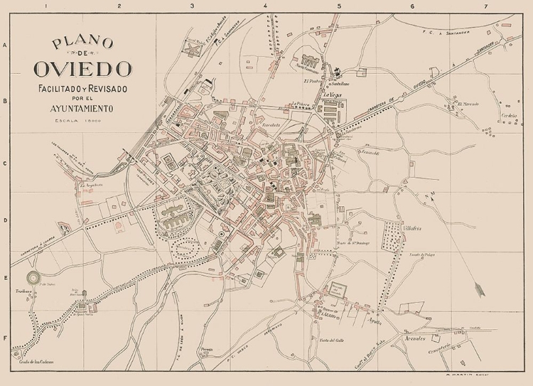 Picture of OVIEDO SPAIN EUROPE - MARTIN 1911