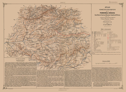 Picture of CACERES PROVINCE SPAIN - VALVERDE 1880