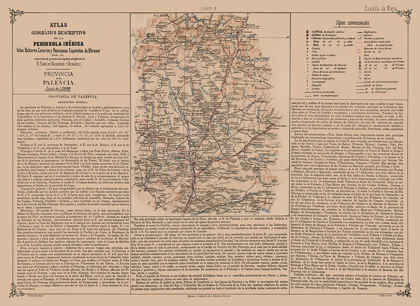 Picture of PALENCIA PROVINCE SPAIN - VALVERDE 1880