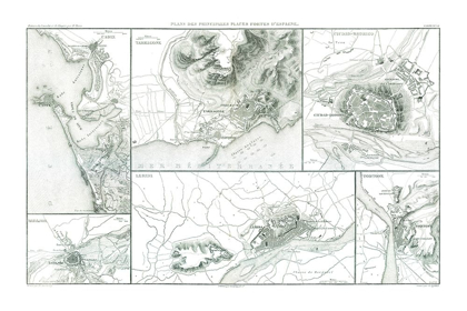 Picture of FORTS IN SPAIN - THIERS 1866