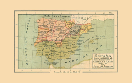Picture of SPAIN 1072 AD TO 1157 AD - ARTERO 1879