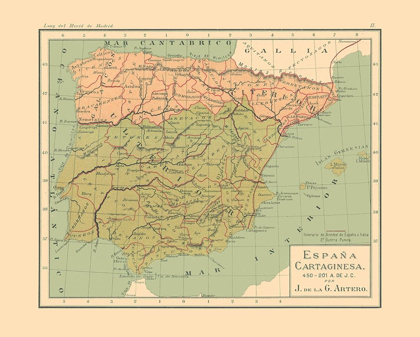 Picture of SPAIN 450 BC TO 201 BC - ARTERO 1879