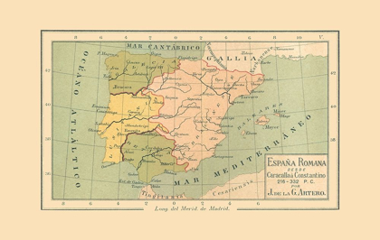 Picture of SPAIN 216 AD TO 332 AD - ARTERO 1879