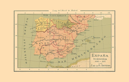 Picture of SPAIN 460 AD TO 507 AD - ARTERO 1879
