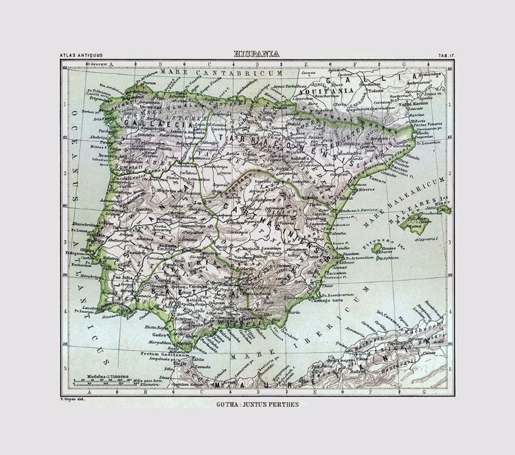 Picture of SPAIN - PERTHES 1896