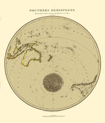 Picture of SOUTH POLE - THOMSON 1816