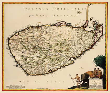 Picture of ASIA CEYLON SRI LANKA - VISSCHER 1681