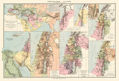 Picture of SACRED SITES MIDDLE EAST - DRIOUX 1882