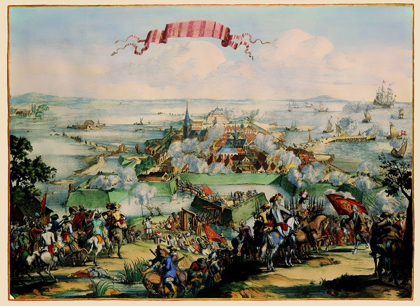 Picture of KRISTIANSTAD SWEDEN PANORAMIC - DEHOOGHE 1675