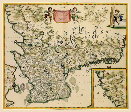Picture of SOUTHERN SWEDEN - DE WIT 1688