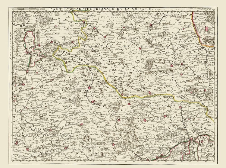 Picture of SWABIA GERMANY - COVENS 1742