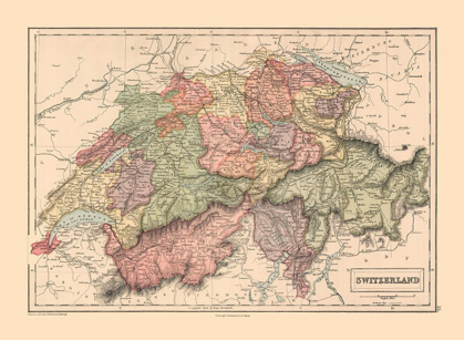 Picture of SWITZERLAND - BLACK 1867