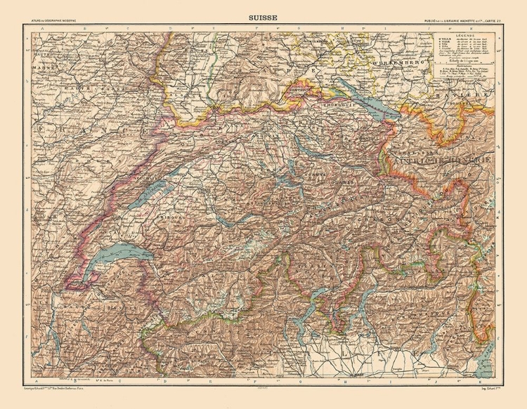 Picture of SWITZERLAND - SCHRADER 1908