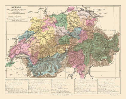 Picture of POLITICAL SWITZERLAND - DRIOUX 1882