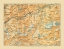Picture of VAL TAVETSCH REGION SWITZERLAND - BAEDEKER 1921