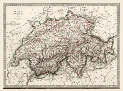 Picture of SWITZERLAND - MONIN 1839