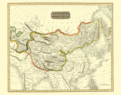 Picture of TARTARY REGION ASIA - THOMSON 1814