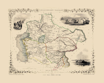 Picture of INDEPENDENT TARTARY UZBEKISTAN ASIA - TALLIS 1851