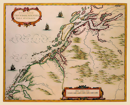 Picture of TRONDHEIM REGION NORWAY - JANSSON 1662