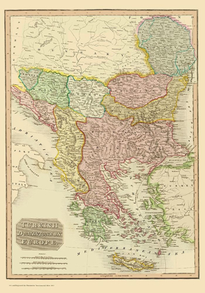 Picture of EUROPE TURKEY - THOMSON 1815