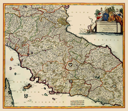 Picture of TUSCANY REGION ITALY - DE WIT 1688