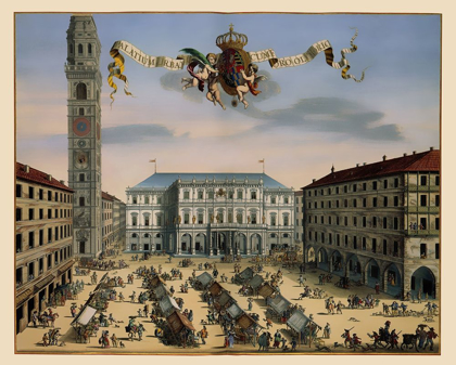Picture of TURIN ITALY - BLAEU 1682