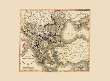 Picture of EUROPE TURKEY - CARY 1801
