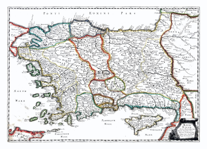 Picture of TURKEY - SANSON 1641
