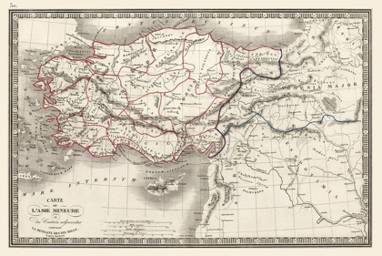 Picture of ASIA MINOR TURKEY - MONIN 1839
