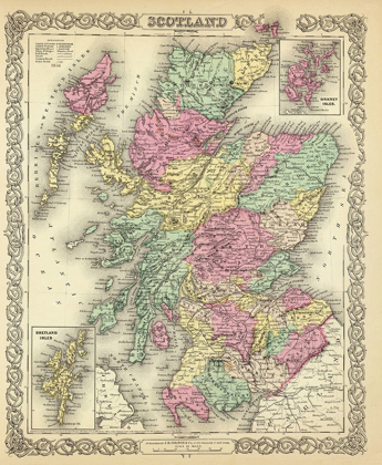 Picture of SCOTLAND - COLTON 1855