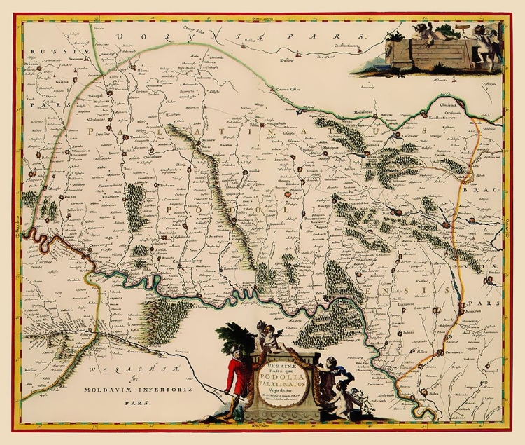 Picture of UKRAINE - BLAEU 1662