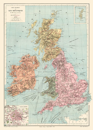 Picture of BRITISH ISLES GREAT BRITAIN IRELAND - DRIOUX 1882