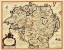 Picture of ULSTER PROVINCE IRELAND - JANSSON 1646