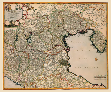 Picture of VENICE REGION ITALY - DE WIT 1688